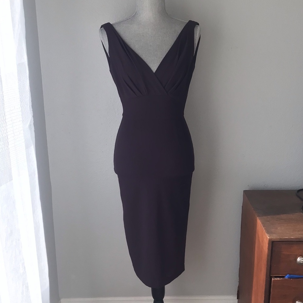 Stop Staring plum dress